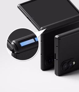 Ringke Onyx Flap dėklas, skirtas Samsung Galaxy Z Fold 8, suderinamas su MagSafe – juodas