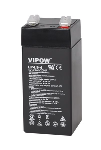 VIPOW 4 V 4,9 Ah gelinis akumuliatorius