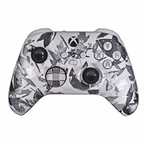 Microsoft Xbox belaidis valdiklis – Storm Breaker specialusis leidimas juodas, baltas Bluetooth žaidimų pultelis analoginis / skaitmeninis Android, PC, Xbox One, Xbox Series S, Xbox Series X, iOS
