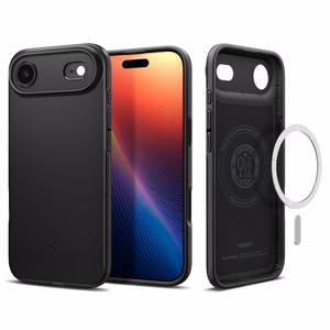 Spigen Thin Fit Magnetinis dėklas telefonui iPhone 17 Air - juodas