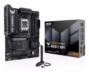 ASUS TUF GAMING B850-E WIFI AMD B850 Socket AM5 ATX pagrindinė plokštė