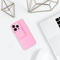 Dėklas telefonui Camshield Soft Iphone 13 Pro šviesiai rožinis