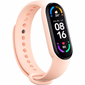 Apyrankė Xiaomi Mi Band 5/6/7 šviesiai rožinė