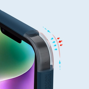 Dėklas Nillkin Super Frosted Shield Pro Apple iPhone 14 Plus raudonas