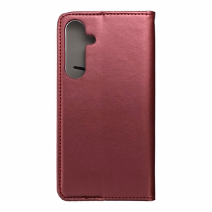 Dėklas telefonui SMART MAGNETO skirtas SAMSUNG S25 Plus bordo