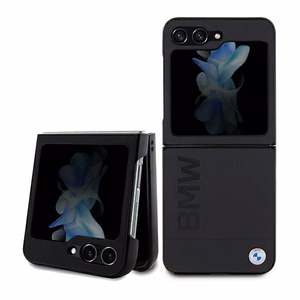 BMW odinis Hot Stamp dėklas telefonui Samsung Galaxy Z Flip 5 - juodas