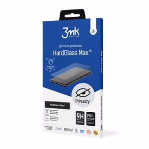 9H 3mk HardGlass Max Privacy™ apsauginis stiklas privatumui iPhone Xs