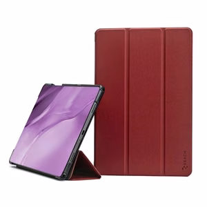 Dėklas Reach Smart Leather Lenovo Tab M10 3rd Gen TB328FU/TB328XU 10.1 tamsiai raudonas