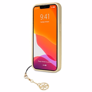 Guess GUHCP13LGF4GBR iPhone 13 Pro / 136,1" rudas/rudas dėklas 4G Charms Collection