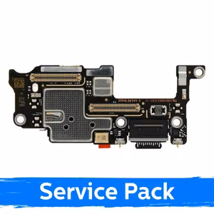 Charger Port Compatible With Google Pixel 9 Pro XL with Flex / Plata (Service Pack)