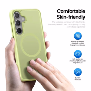 Dėklas Dux Ducis Yind skirtas Samsung S936 S25 Plus žalias