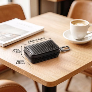 „Tech-Protect KLR300“ kompaktiškas automobilio rakto dėklas su RFID apsauga – juodas