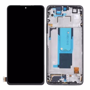 Ekranas skirtas Xiaomi Redmi Note 11 Pro+ 5G (11 Pro Plus 5G) su rėmeliu / Timeless Purple / HQ