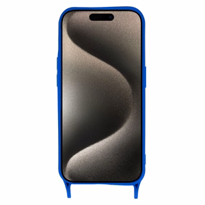 Dirželis silikoninis dėklas telefonui Iphone 12 Pro dizainas 2 mėlyna