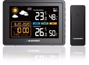 Meteorologijos stotis su lauko jutikliu Blaupunkt WS30BK