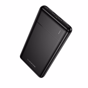 Borofone BJ88 Clever išorinė baterija 10000mAh 2xUSB juoda