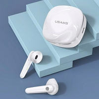 USAMS Ausinės Bluetooth 5.0 TWS SD series belaidės baltas BHUSD01