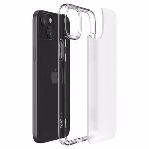 Spigen Ultra Hybrid dėklas telefonui iPhone 15 Plus - skaidrus matinis