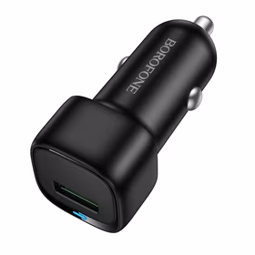 Borofone Automobilinis įkroviklis BZ34 Cloud - USB - QC 3.0 18W juodas