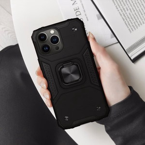 NITRO dėklas telefonui IPHONE 15 Pro juodas