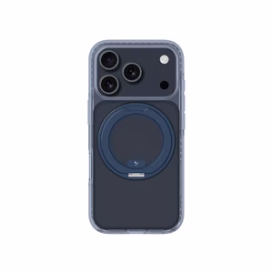 AmazingThing Titan Pro MagSpin dėklas telefonui iPhone 17 Pro, suderinamas su MagSafe – mėlynas