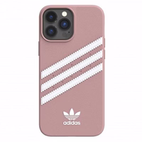 Adidas OR Formuotas dėklas PU iPhone 13 Pro Max - rožinė