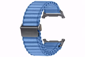Mėlynas „Samsung SVL70ML Trail Band“ laikrodžio dirželis (S/M/L), skirtas „Galaxy Watch Ultra2“ ir „Galaxy Watch Ultra“