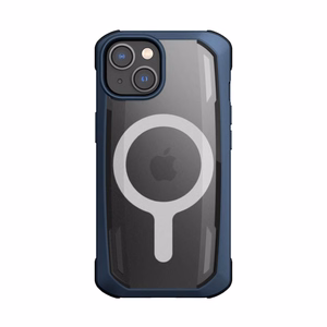 Raptic X-Doria Secure dėklas iPhone 14 su Magnetine šarvuota mėlyna danga