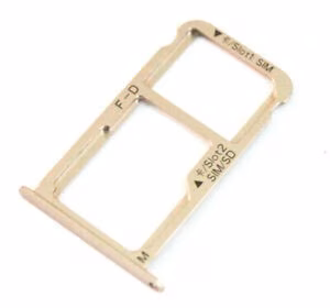 SIM kortelės laikiklis Huawei Mate 9 (Dual) Gold originalus (service pack)