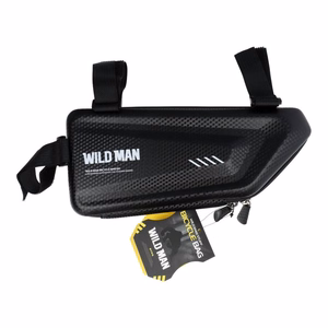 WILDMAN дорожная сумка под раму с молнией E4 1,5L (4"-7") черная