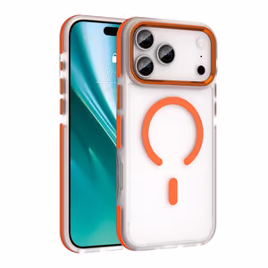 Etteri Icy Mag чехол для iPhone 16 6.1" оранжевый