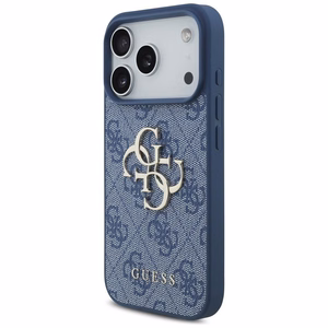 GUESS dėklas, skirtas IPHONE 18 Pro/17 Pro (4G Big Logo) (spalva: ruda)