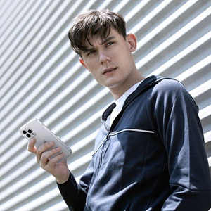 Uniq Clarion dėklas iPhone 13 Pro Max - skaidrus