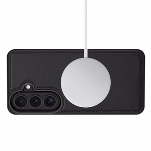 Tech-Protect Wallet MagSafe dėklas skirtas Samsung Galaxy S26 - matinė juoda
