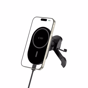 "Tech-Protect" MM15W-V6 magnetinis "MagSafe" automobilio oro ventiliacijos laikiklis - juodas