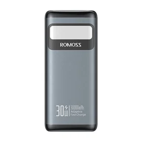 Išorinė baterija PMT30 Romoss 30000mAh 30W (juoda)