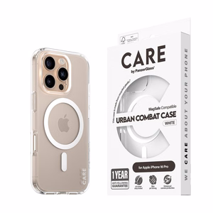 CARE by PanzerGlass Flagship dėklas iPhone 16 Pro 6.3" juodas/juodas magnetinis 1346