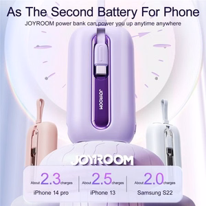 Išorinė baterija Joyroom „JR-L012“ juoda 10000mAh (22.5W)
