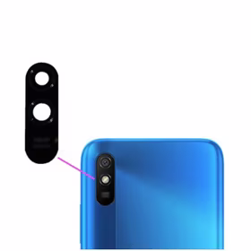 Galinės kameros stikliukas skirtas Xiaomi Redmi 9A galinės kameros stikliukas