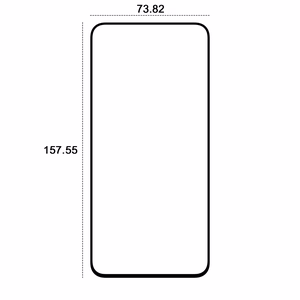 "Etteri" grūdintas stiklas 9D, skirtas "Samsung Galaxy A55 5G