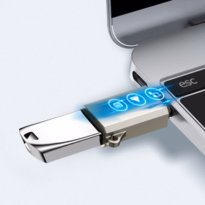 Adapteris Joyroom (S-H151) iš Type-C į USB (OTG) sidabrinis