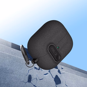 "Tech-Protect" plonas dėklas su kabliuku, skirtas "Samsung Galaxy Buds 3 / 3 FE / 3 Pro" - juodas