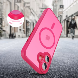 Tech-Protect MagMat MagSafe dėklas iPhone 16 - rožinis (m)