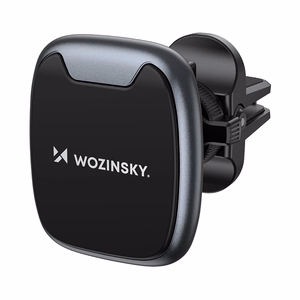 Wozinsky WUMTK magnetinis telefono laikiklis automobilio oro angai - juodas