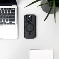 Glitter Case for Samsung Galaxy A37 Compatible with MagSafe - Black