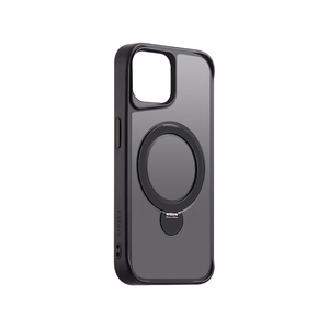 Etteri Matinis Magnetinis žiedas dėklas telefonui iPhone 13 6,1" juodas