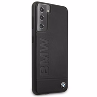 BMW Signature Logo įspaudas Case Samsung Galaxy S21+ - Juodas