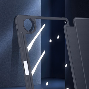 Dux Ducis Toby dėklas Huawei MatePad Pro 11'' (2022) dėklas su S Pen rašiklio išmaniuoju stovu juodas