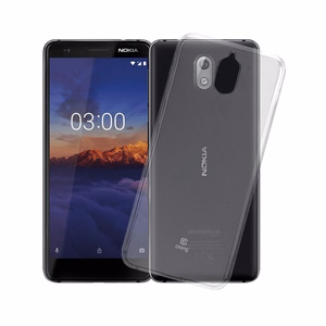 Crong Crystal Slim dėklas, skirtas Nokia 3.1, skaidrus