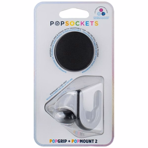 Popsockets Car Vent 2 + PopGrip laikiklis - Juodas